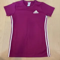 adidas レディース 半袖 Tシャツ パープル