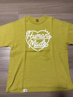 HUMAN MADE ハートロゴTシャツ グリーン XL - メルカリ