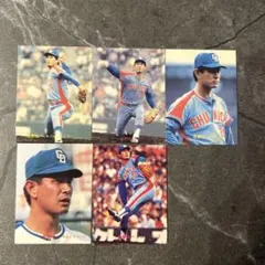 78年カルビープロ野球カード 星野仙一修正版（みっつめ、よっつめ）中