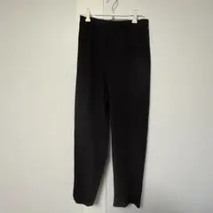 黒 スラックス レディース