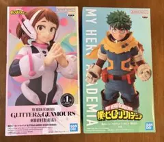 僕のヒーローアカデミア 緑谷出久&麗日お茶子フィギュア2体セット ①