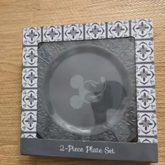 ミッキーマウス 2ピースプレートセット