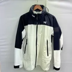 Helly Hansen ナイロンパーカー ホワイト/ブラック　HH12007