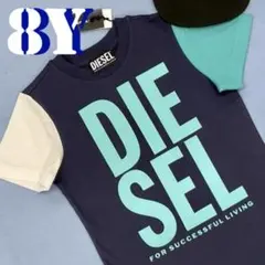 DIESEL KIDS　J00710　Tシャツ　サイズ8Y　ユニセックス　ロゴのサムネイル