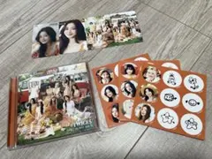 #TWICE5 通常盤 ジヒョ トレカ ステッカー3種