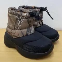新品　未使用　子ども用防水カモフラージュスノーボードブーツ