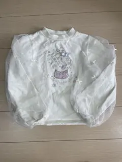 美品　メゾピアノ　ユニコーン刺繍 トレーナー 140