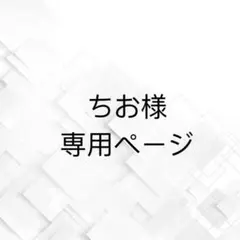ちお様専用ページです