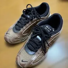 Nike Air Max スニーカー ブラウン/ブラック　ラメ入り　23.5cm