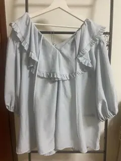 お値下げ！！ヘザー フリルブラウス