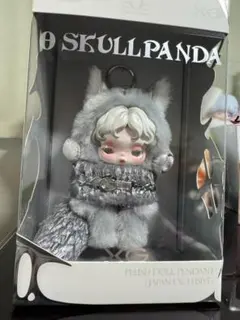 SKULLPANDA XG ぬいぐるみペンダント スカルパンダ