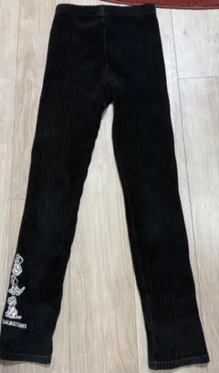 101匹わんちゃん コーデュロイ パンツ ブラック