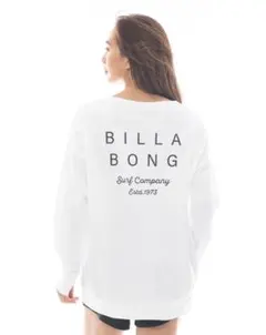 BILLABONG ラッシュガード 長袖 ホワイト　L