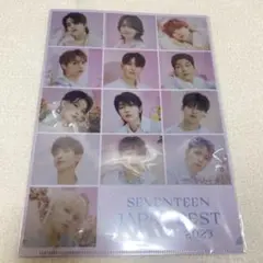 SEVENTEEN クリアファイル