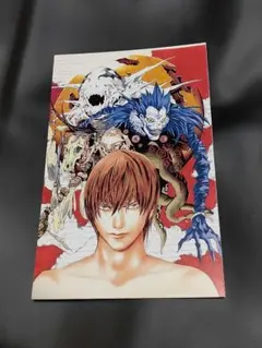 デスノート　ポストカード　イラストカード　夜神月　L