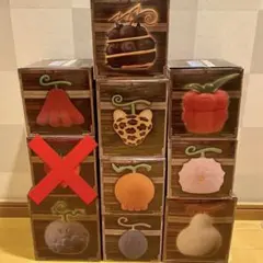 ワンピース ONEPIECE 悪魔の実 ルームライト　9種セット