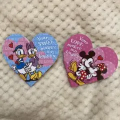 ディズニー ハート型メモ用紙セット
