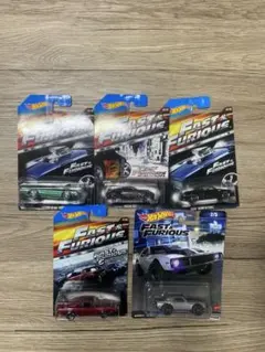 Fast & Furious ミニカー 5台セット