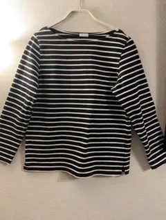 美品　PLST ボーダー柄長袖Tシャツ