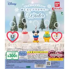 ディズニーキャラクター　めじるしアクセサリー　Winter 2点セット