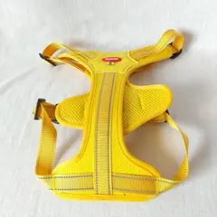 [72]新品未使用 犬用ハーネス 胴輪 イエロー XLサイズ 反射材付きのサムネイル