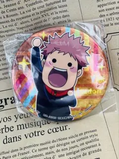 呪術廻戦ホログラム缶バッジ〜ゆるっとコレクション〜虎杖悠仁