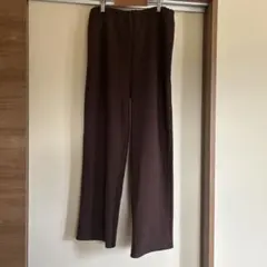 マタニティパンツ ブラウン Mサイズ