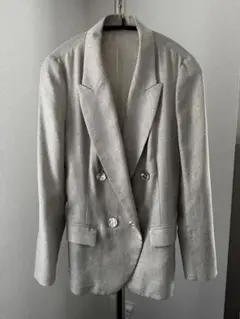 estnation ベージュ ダブルジャケット 春夏のサムネイル