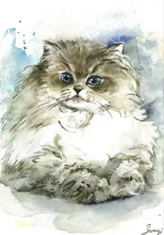2026年最新】猫 水彩画 原画の人気アイテム - メルカリ