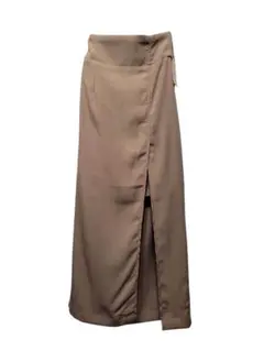 GRL レイヤードスリットタイトスカート［tW1022］S グレージュ