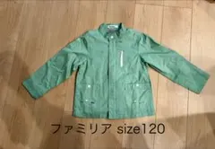 【美品】【匿名配送】120サイズ　familiar ナイロンジャケット