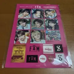 timelesz 『FAM』 初回盤A ステッカー/ アナザージャケット