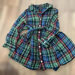 Polo Ralph Lauren チェック柄ワンピース 3T