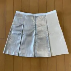 【希少】sacai luck バイカラー レザースカート 1 切り替え 美品のサムネイル