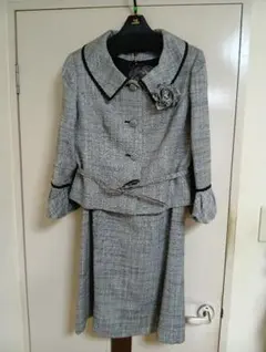 ツイードジャケットとスカートセットアップ 13号