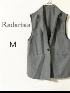 Radarista グレー ベスト M ジレ