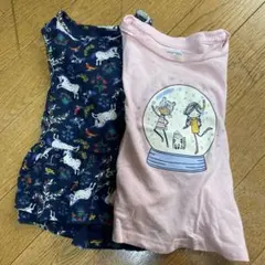 GAP長袖シャツ90サイズ　2セット