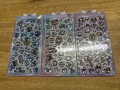ボンボンドロップシール　マジカルピンク　３種