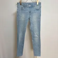 ユニクロ スキニーデニムパンツ ストレッチ 24