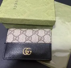 GUCCI ダブルG バイカラー カードケース ウォレット【最終値下げ】のサムネイル