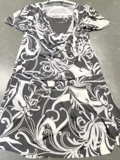 インポート　ワンピース　ブラック　ホワイト