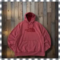 THE NORTH FACE ノースフェイス 刺繍ロゴプルオーバーパーカーXXL