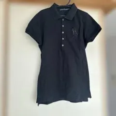 ラルフ　ラルフローレン　ビッグポニー　ポロシャツ　L 黒