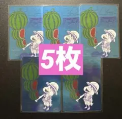ONE PIECE 尾田栄一郎 ナツコミ メタキラカード5枚セット - メルカリ