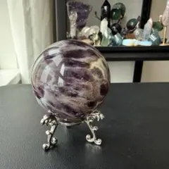 天然石アメジストのお花 置物 NO.060705 | Mercari