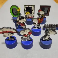 ペプシノベルティ　スヌーピーボトルキャップ8点セット