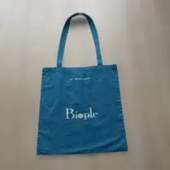 Biople エコバッグ ブルー