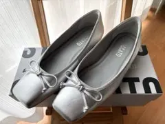 スタッカート STACCATO フラットシューズ(シルバー)