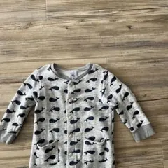 petit-bateauプチバトー　ロンパース　18m/81cm クジラ