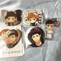 A3 エースリー 伏見臣 缶バッジ コラボ ナンジャタウン アクキー まとめ売り